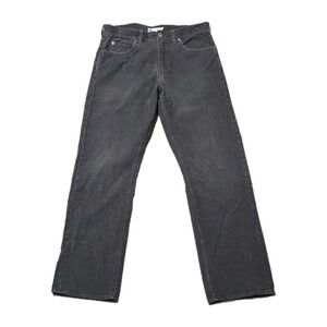 J.Crew Men's 32x30‎ Dark Gray Corduroy Pants 100% Cotton Made in India